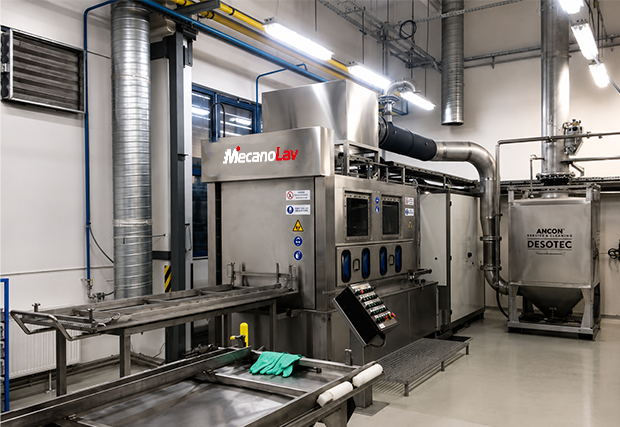 Machine de lavage de pièce installée sous atmosphère explosive (ATEX)