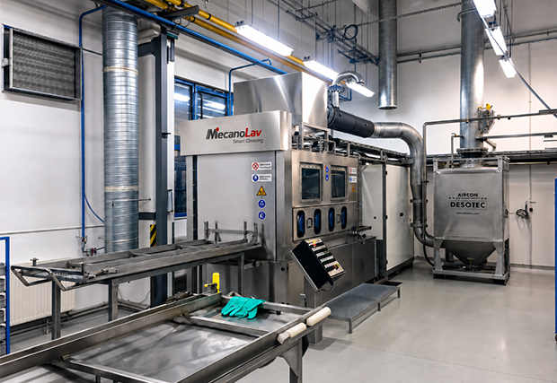 Applications sur mesure, machine de lavage sous environnement ATEX