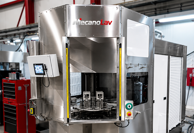 Máquina de limpieza por posiciones
