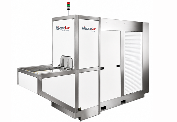 Máquina de corte de perfiles con cajón