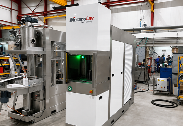 Machine de enttoyage d'injecteurs