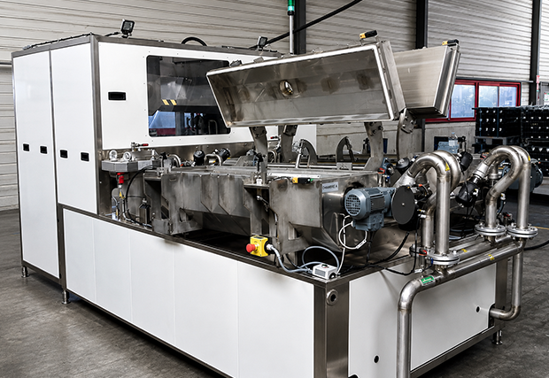 Machine de lavage de traverses