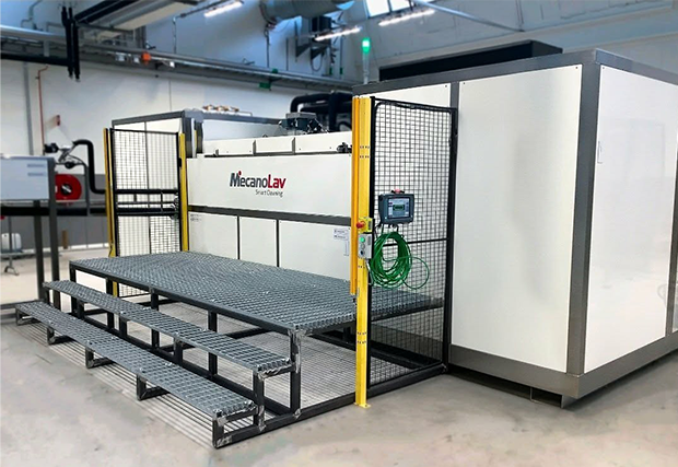 machine de nettoyage en ilot robotisé