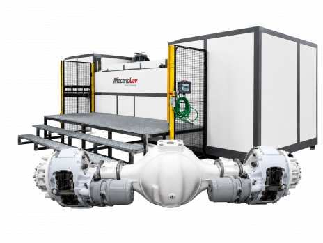 Nettoyage d'essieux arrières électriques